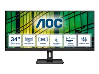AOC Essential-line U34E2M/BK 34' 3440 x 1440 (UltraWide) HDMI DisplayPort 100Hz