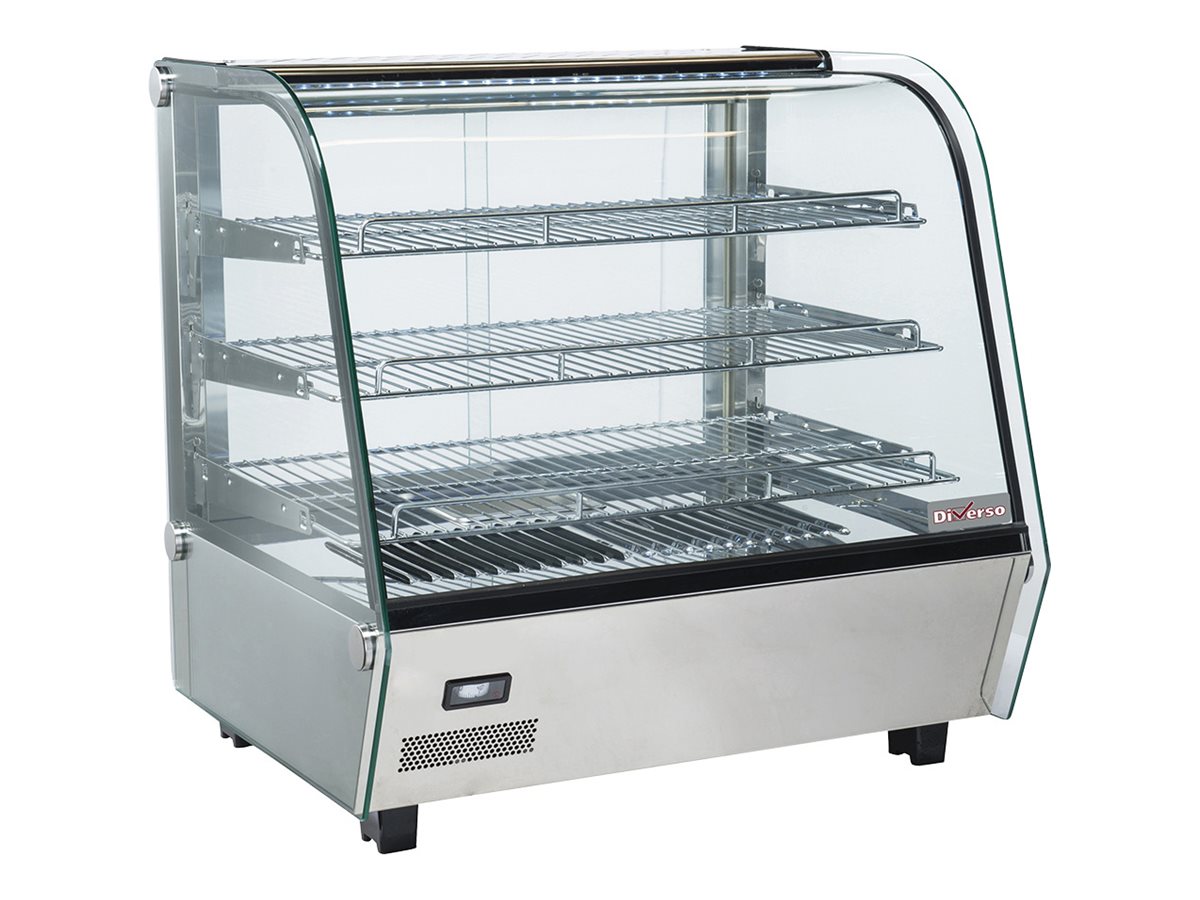 An image of Diverso WR-VH12-P2 - heated display case