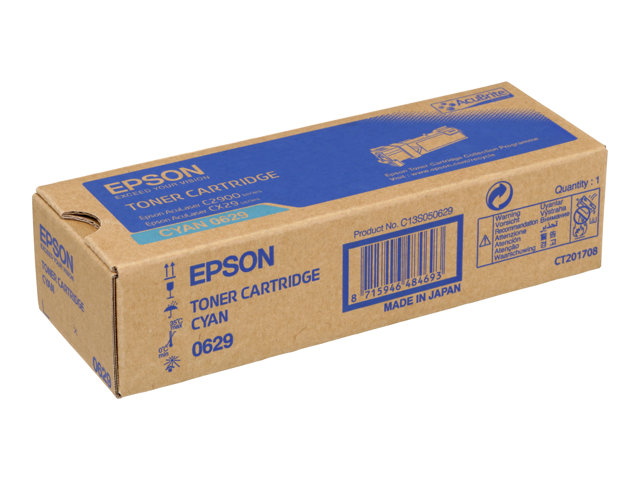 Image of Epson - cyan - original - toner cartridge