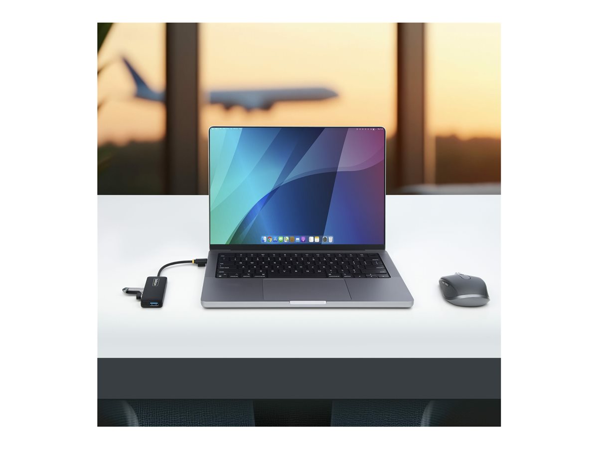 StarTech.com 4-Port USB-C Hub, 5Gbps, USB-C to 4x USB-A, Bus Powered - rozbočovač - 4 porty – foto 9