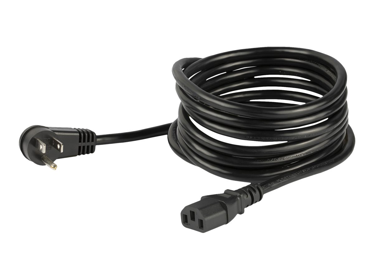 thumbnail image 2 of KNTK 6ft Heavy Duty Power Cord – NEMA 5-15P To C19, 14 AWG, 15A 125V SJT, Black 2 of 3