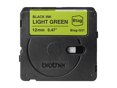 BROTHER 12MM BTAGG31 Tape Black, BROTHER BTAGG31 BTAGG31 (BILD3)
