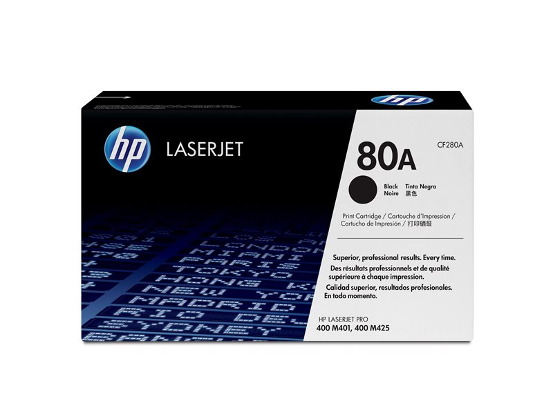 HP Toner 80A black HV