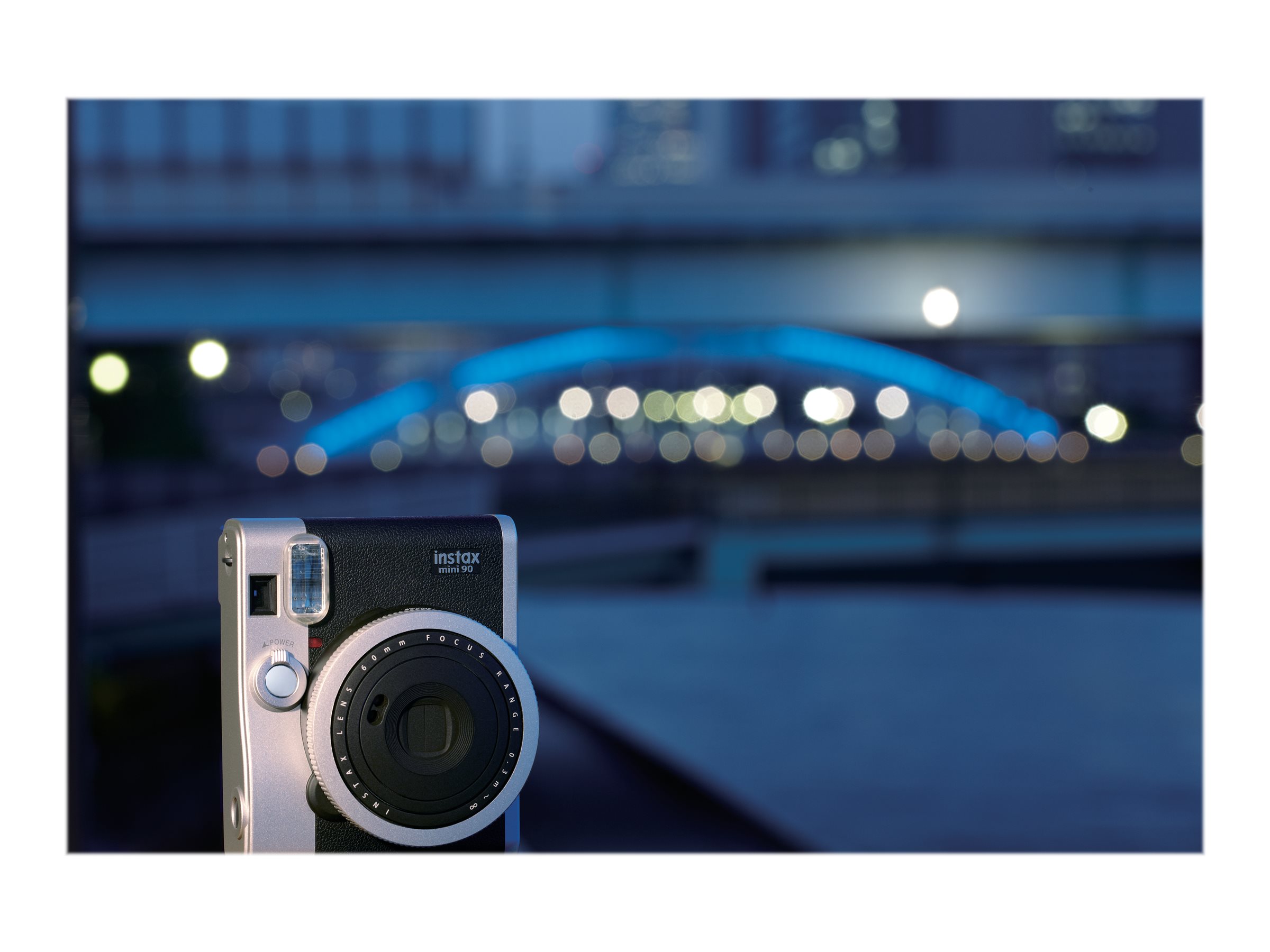 Fujifilm Mini 90 Instant Film Camera - Black for sale online