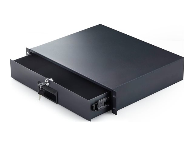 Startech - rack storage drawer - rear cable pass-t