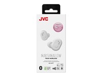 JVC Marshmallow True Wireless Earbuds - White - HAA11TW
