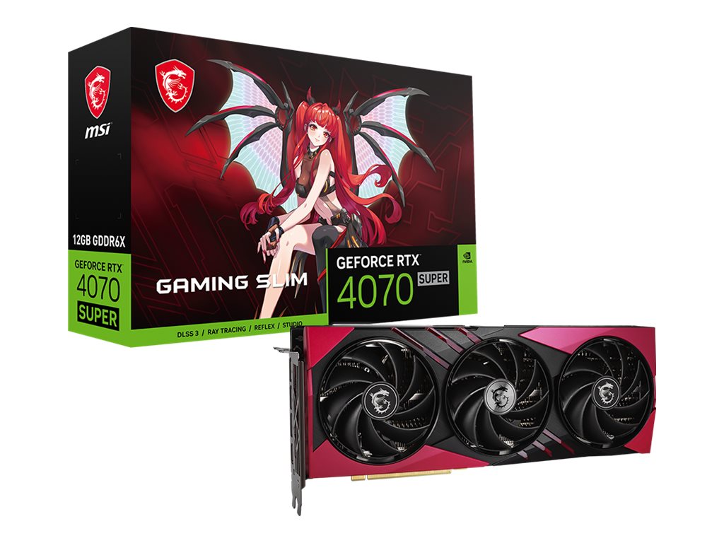MSI GeForce RTX 4070 SUPER 12G GAMING X SLIM MLG | Overview, Specs
