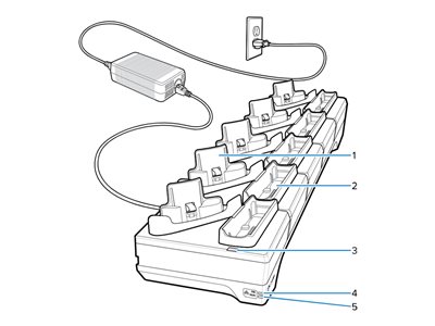 Zebra - Handheld charging cradle