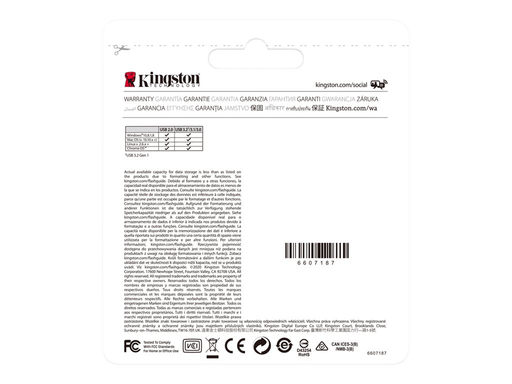 KINGSTON 256Go USB3.2 DT Gen1 Kyson