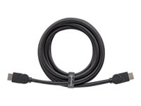 Manhattan HDMI Cable with Ethernet, 4K@60Hz (Premium High Speed), 3m, Male to Male, Black, Ultra HD 4k x 2k, Fully Shielded, Gold Plated Contacts, Lifetime Warranty, Polybag - HDMI cable with Ethernet - 3 m