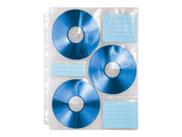 Hama CD-ROM Index Sleeves Indlæg til cd-mappe