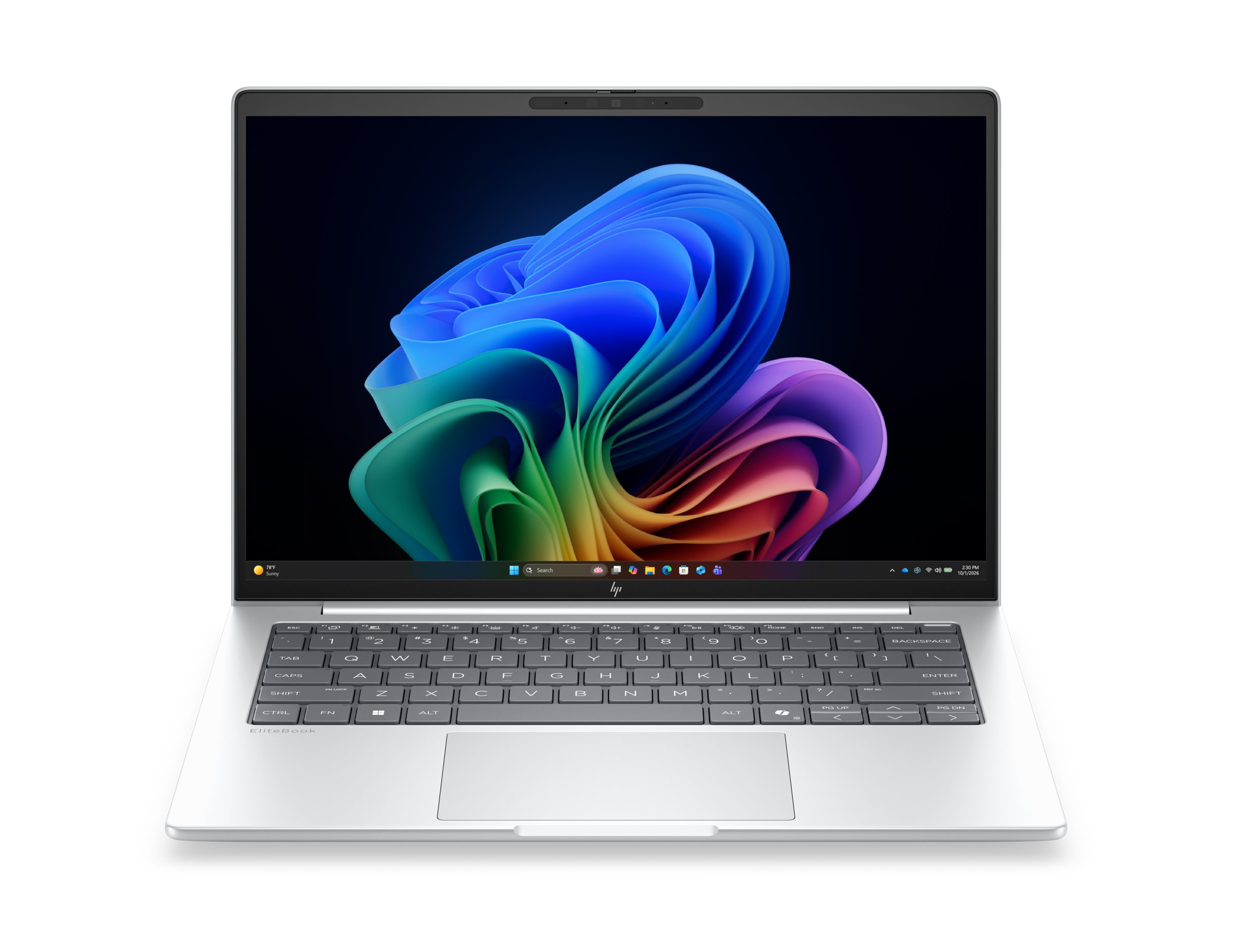HP EliteBook 8 G2a Notebook Next Gen Copilot+ PC 14 AMD Ryzen AI 7 450 32 GB RAM 512 Product shot Right-angle 80000