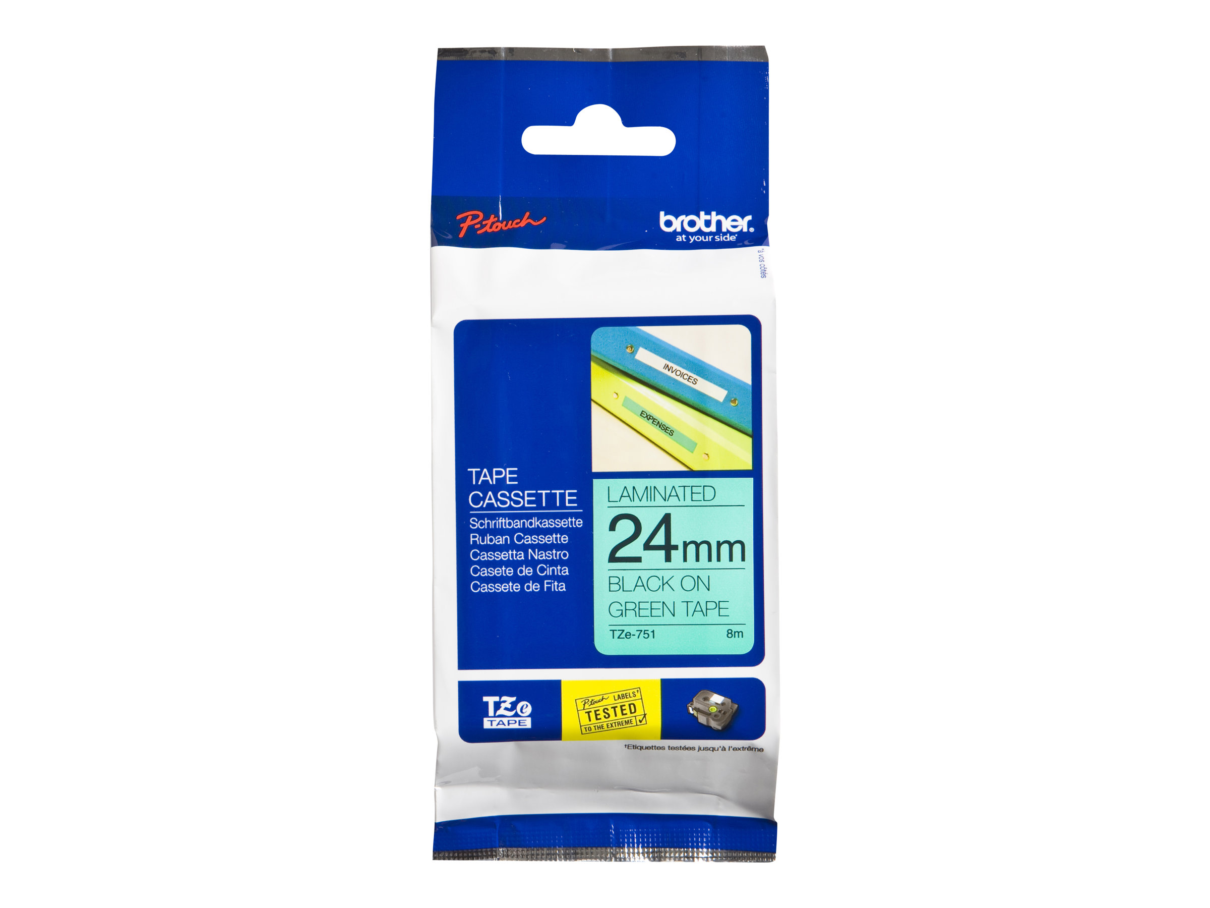 Brother TZe-751 - Standard adhesive