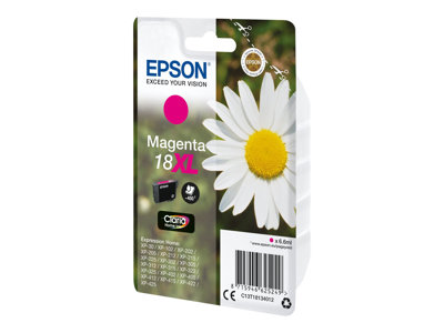 EPSON Tinte Magenta 18XL Claria Home Ink - C13T18134012