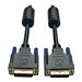 Eaton Tripp Lite Series DVI Dual Link Cable, Digital TMDS Monitor Cable (DVI-D M/M), 20 ft. (6.09 m)