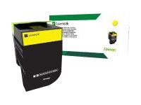 Lexmark - Extra High Yield - yellow - original - toner cartridge - LRP,  government GSA - TAA Compliant