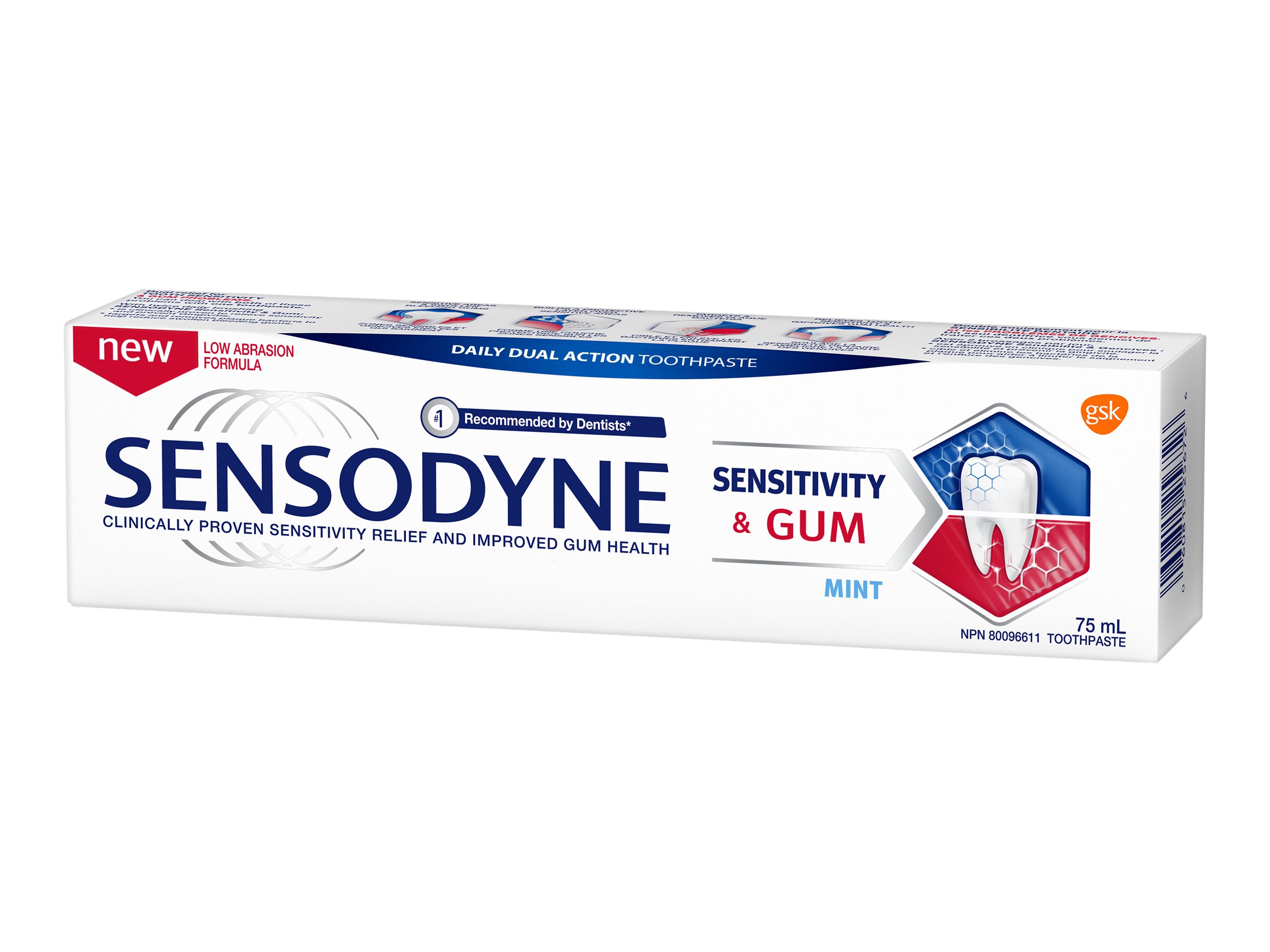 Sensodyne Sensitivity and Gum Toothpaste - Mint - 75ml