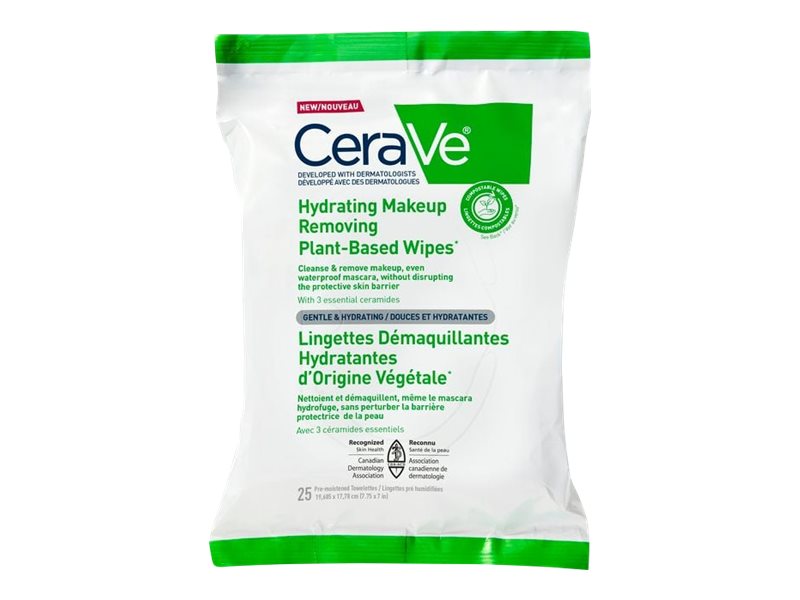 CeraVe Hydrating Makeup Removing Wipes 25's