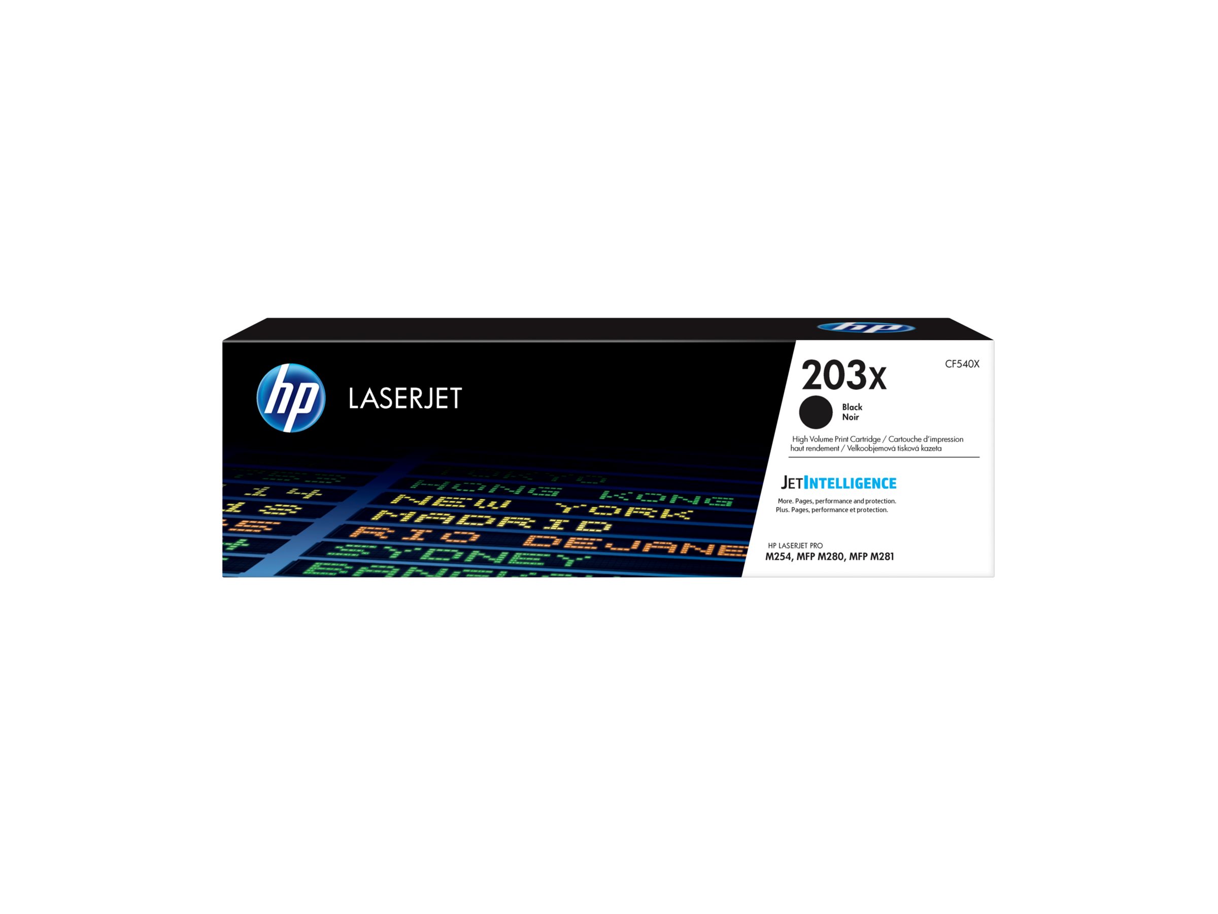 Hp 203x High Yield Black Original Laserjet Toner Cartridge Cf540x