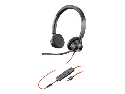 214017 01 Poly Blackwire 3325 Microsoft Teams headset