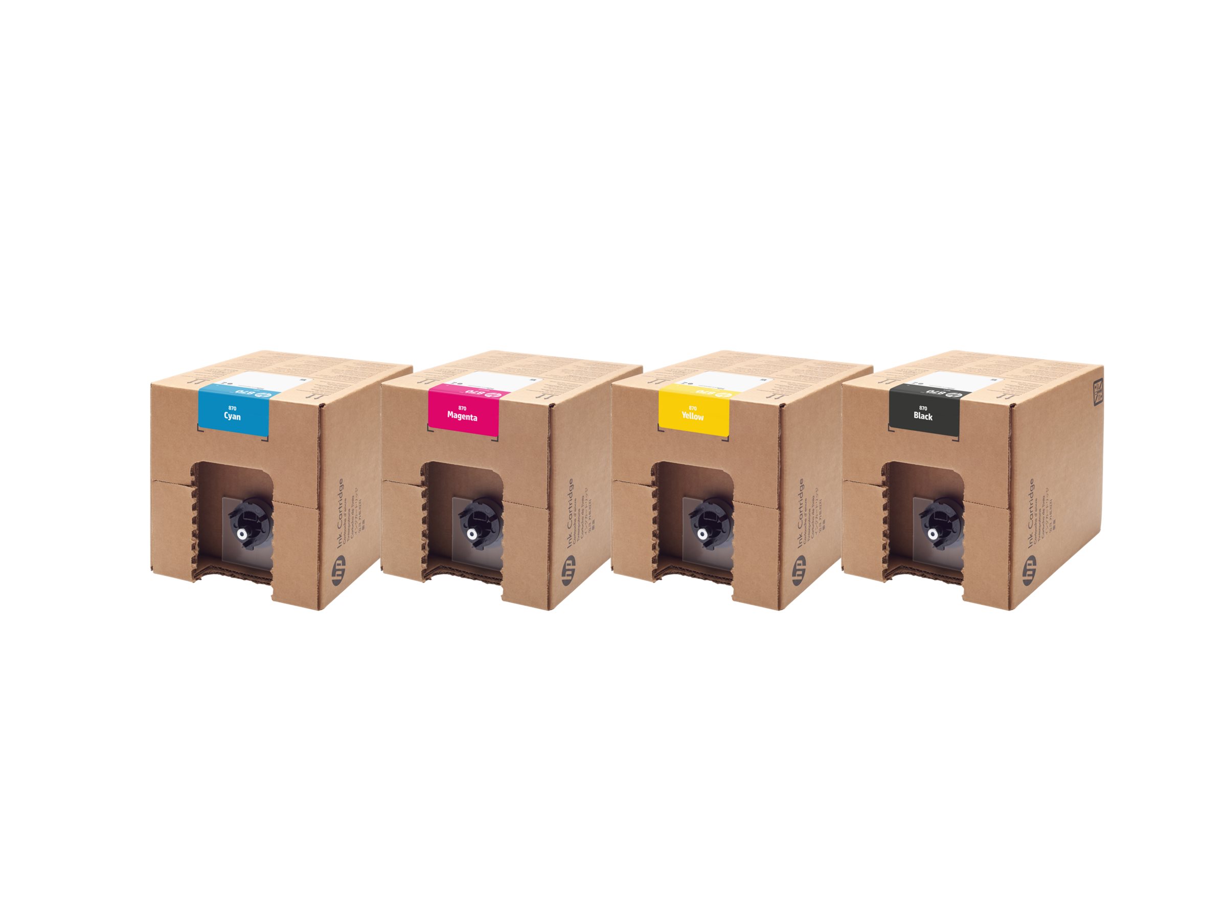HP 870, black, original, PageWide XL Pro, ink cartridge - Image 4