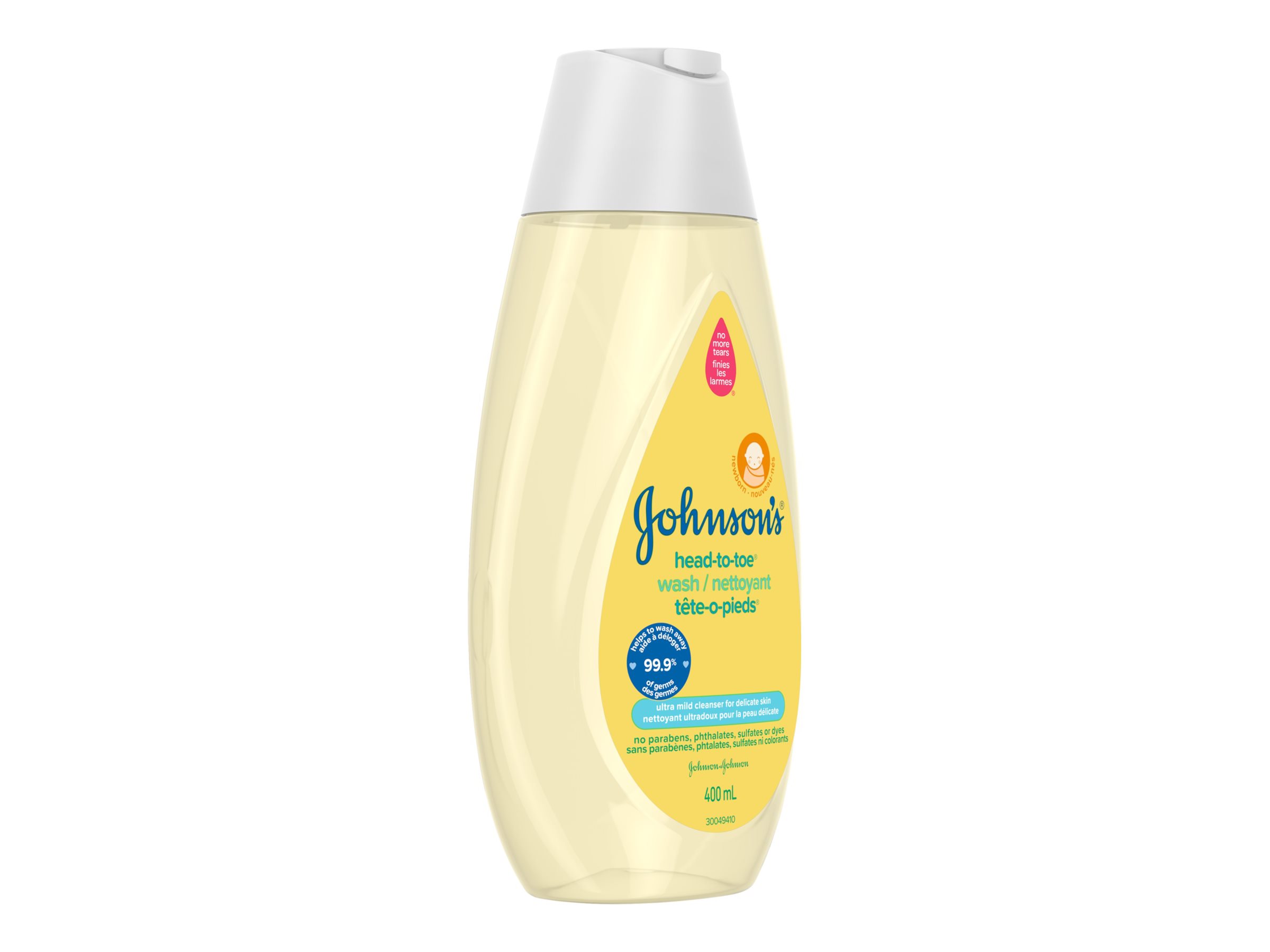 Johnson's Head-To-Toe Baby Body Wash / Shampoo - 400ml