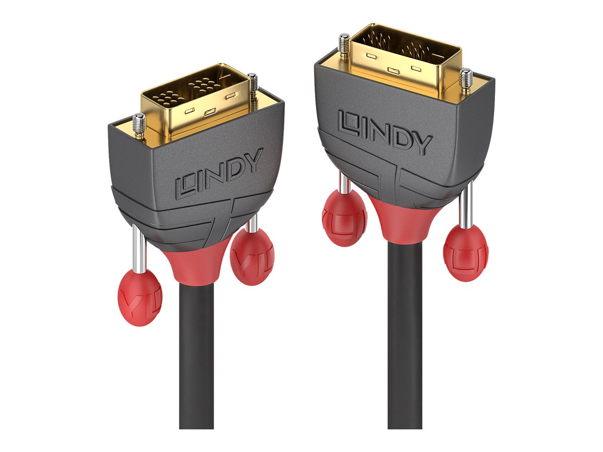 LINDY 10m DVI-I Cable M/M Anthra Line