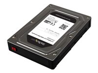 StarTech.com 2.5" to 3.5" SATA HDD/SSD Adapter Enclosure - External Hard Drive Converter with HDD/SSD Height up to 12.5mm (25