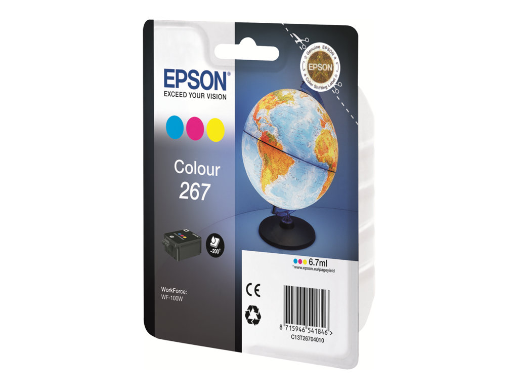 EPSON 2LB 267 ink cartridge cyan magenta