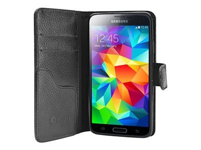 i-Blason LeatherBook Folio Wallet Flip cover for cell phone leather black 