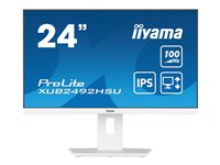 iiyama ProLite XUB2492HSU-W6 24' 1920 x 1080 (Full HD) HDMI DisplayPort 100Hz Pivot Skærm