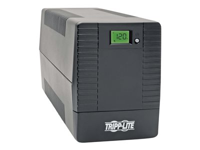 Tripp Lite 500VA 360W UPS Smart Tower Battery Back Up Desktop AVR LCD USB
