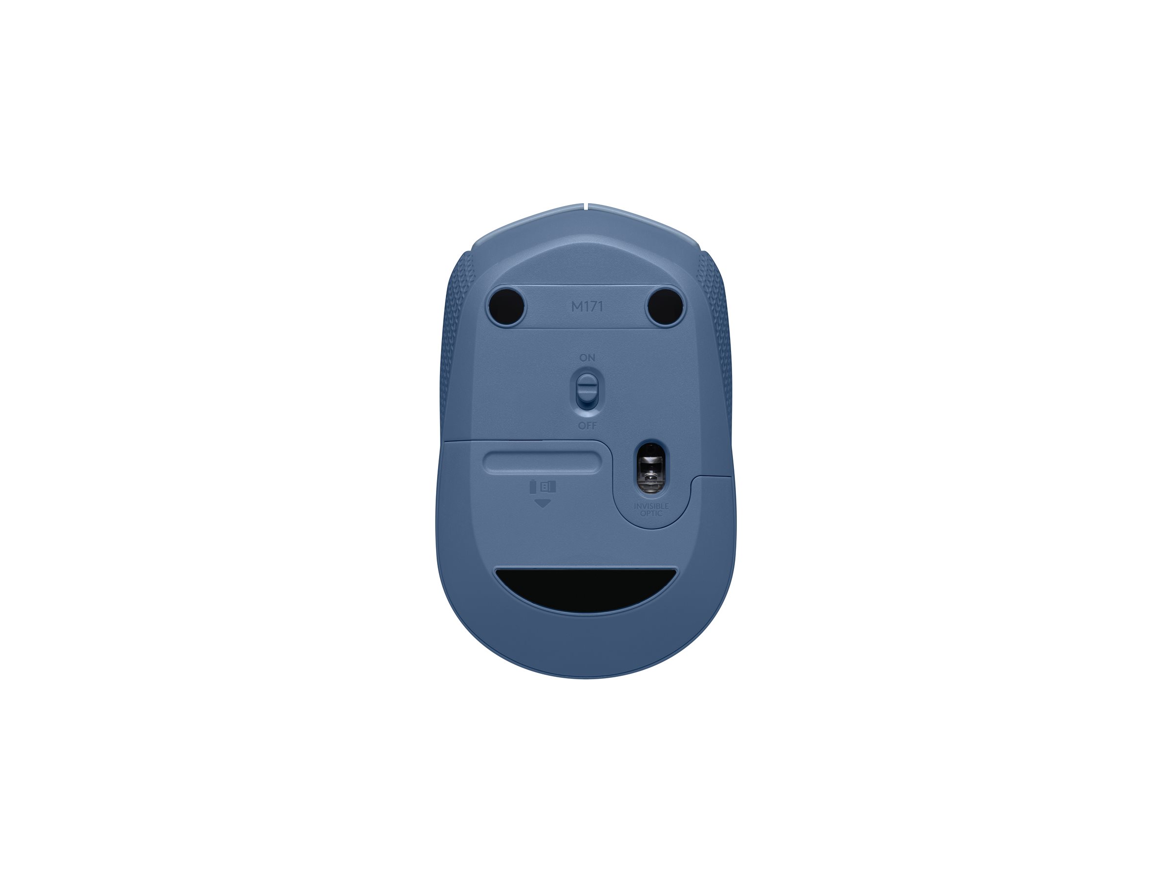 Logitech M171 mouse 2.4 GHz blue Product shot Right side 77950