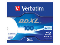 Verbatim 5x BD-R XL 100GB