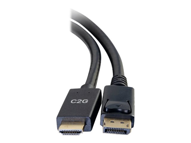 C2G 6ft DisplayPort Male to HDMI Male Passive Adapter Cable - 4K 30Hz - video adaptér - DisplayPort / HDMI - 1.8 m – foto 2