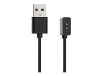 FIXED Opladningskabel til smart watch 1m Sort