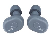 JVC HA A10T Trådløs Ægte trådløse øretelefoner Grå