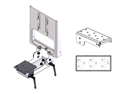 Havis C-MKM 103 - Mounting kit (keyboard mount, foldable mount bracket)