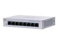 Cisco Business 110 Series 110-8T-D - switch - 8 ports - unmanaged -  rack-mountable