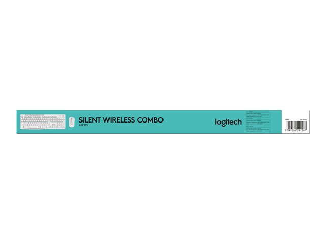Logitech MK295 Silent - ensemble clavier et souris - Franais - blanc cass Priphrique d\'entre