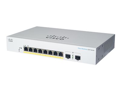 Business 220 Series CBS220-8P-E-2G - Switch - smar