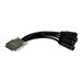 StarTech.com VHDCI Cable Full HD, 4 Port HDMI Breakout Cable for Video Card, 1920x1200 60Hz, 30 AWG, Mirror or Expand Video, VHDCI to HDMI Breakout Cable