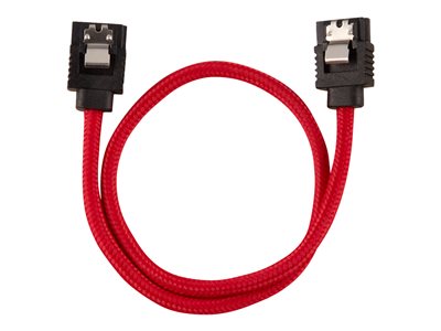 Koncentration Spille computerspil binding CORSAIR - SATA-kabel - Serial ATA 150/300/600 - SATA (han) til SATA (han) -  30 cm - rød (CC-8900250) | Atea eShop | Erhverv