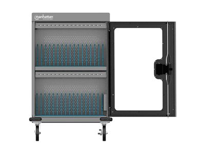 MH 32-Port USB-C Ladeschrank Rollen 576W