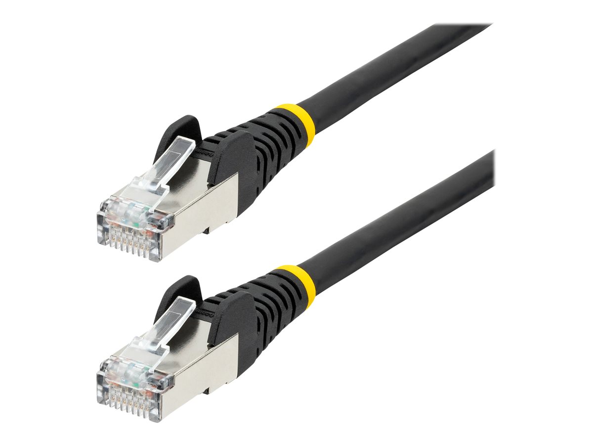 STARTECH 7m LSZH CAT6a Ethernet Cable - Black