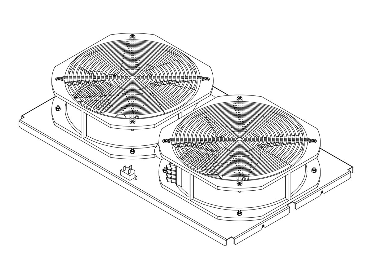 Great Lakes - Rack exhaust chimney fan tray