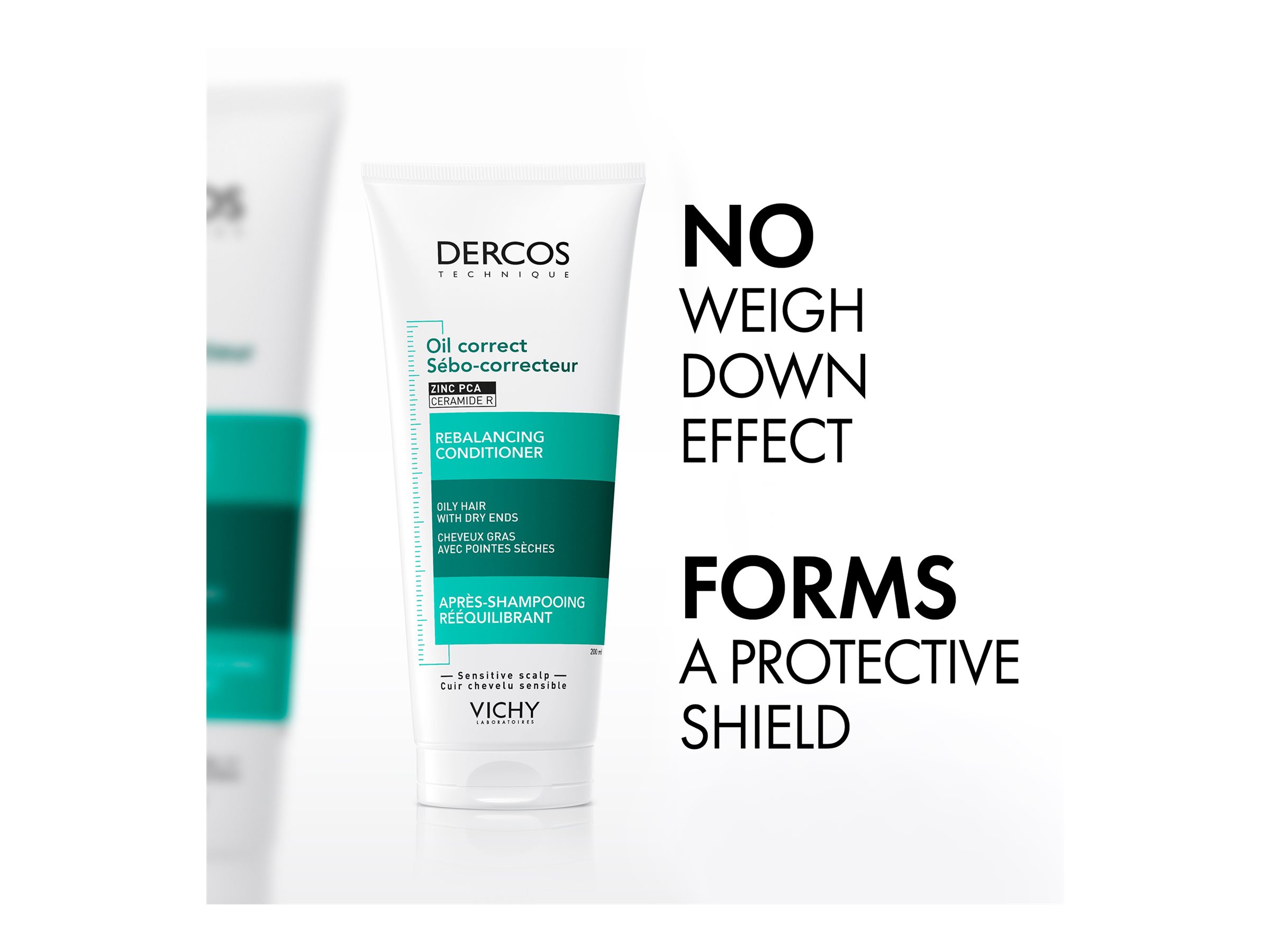 Vichy Dercos Oil-Correct Rebalancing Conditioner - 200ml