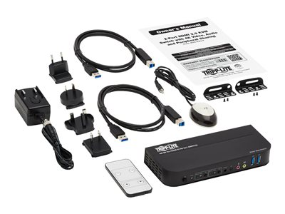 Eaton 2-Port HDMI/USB KVM Switch - 4K 60 Hz, HDR, HDCP 2.2
