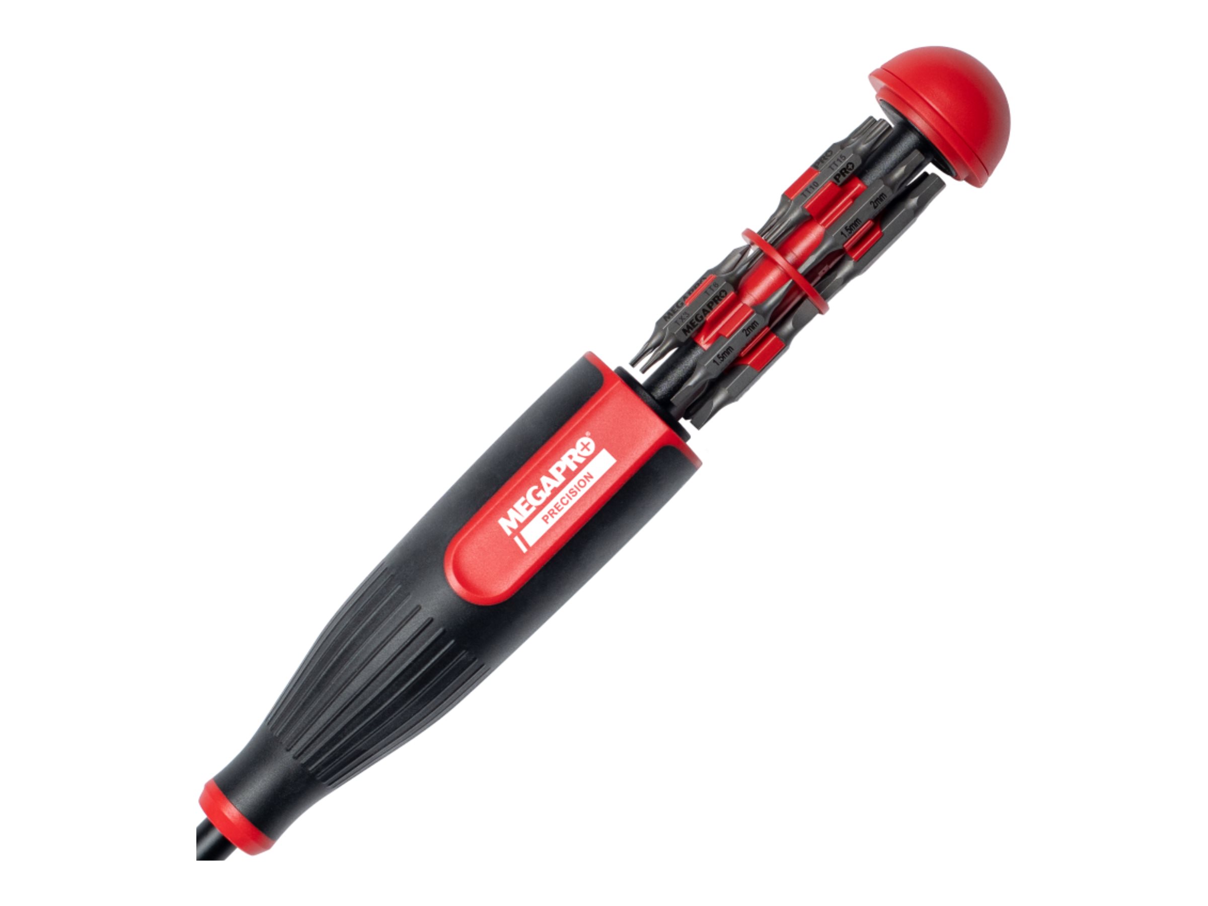 MegaPro 24-in-1 Precision Screwdriver Handle with Bit Set