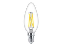 Philips LED-filament-lyspære 2.5W D 340lumen 2200-2700K Varmt hvidt lys
